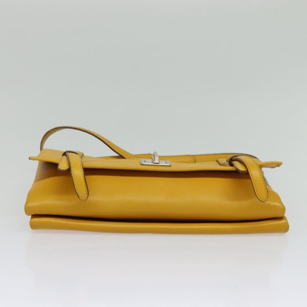 PRADA Shoulder Bag Yellow Silver - Picture 9 of 9